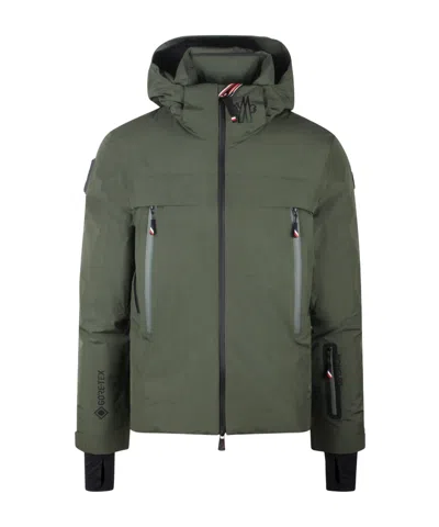 Moncler Balmhorn Hooded Jacket In Green