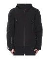 Moncler Grenoble Balmhorn Zipped Jacket In Black
