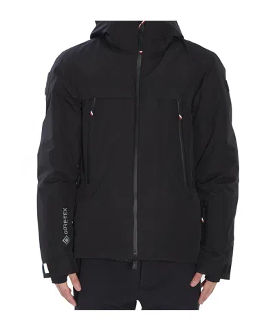 Moncler Grenoble Balmhorn Zipped Jacket In Black