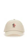 Moncler Grenoble Baseball Hat With Logo In Neutral