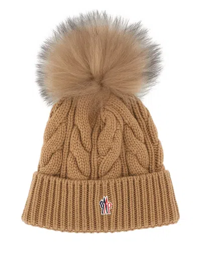 Moncler Grenoble Beige In Brown