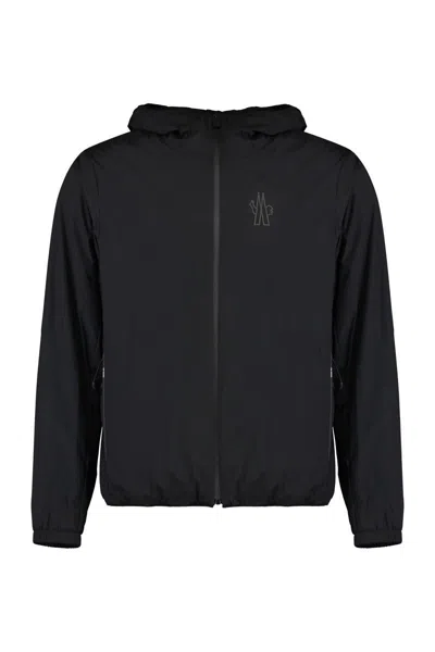 MONCLER MONCLER GRENOBLE BISSEN HOODED TECHNO FABRIC RAINCOAT