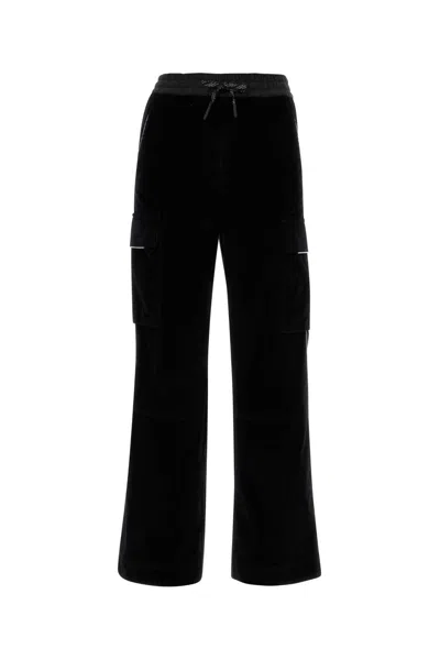 MONCLER MONCLER GRENOBLE BLACK CORDUROY PANT