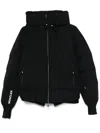 Moncler Grenoble Black Down Jacket In Black