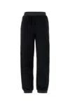 Moncler Eco Fur Joggers With Elastic Cuffs And Pockets In Black