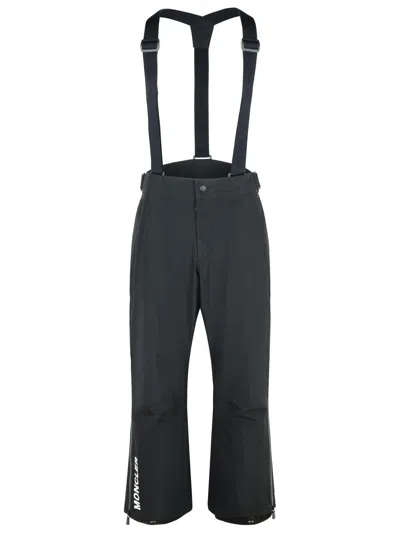 MONCLER MONCLER GRENOBLE BLACK GORE-TEX SKI OVERALLS MEN