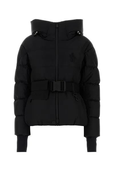 Moncler Grenoble Black Nylon Bouquetin Down Jacket