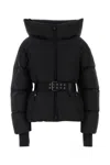 Moncler Black Nylon Nesene Down Jacket In Black