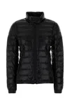 Moncler Grenoble Black Nylon Walibi Down Jacket In Black