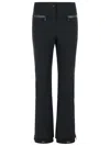 Moncler Ski Trousers With Elastic Cuffs And Pockets In Black