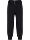 Moncler Grenoble Black Sports Pants In Black