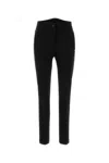 Moncler Grenoble Black Stretch Polyester Blend Pant In Black