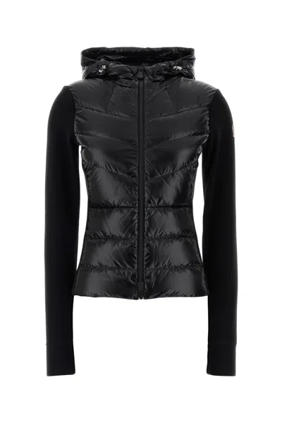 Moncler Grenoble Black Stretch Polyester Jacket