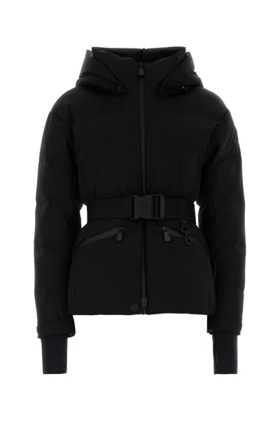 Moncler Grenoble Black Stretch Polyester Tolima Down Jacket