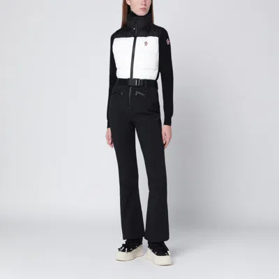 Moncler Black/white Down-padded Ski Suit