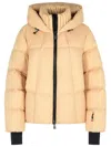 Moncler Bonnieure Ski Jacket Jackets Beige In Black