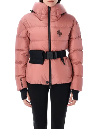 Moncler Grenoble Bouquetin Short Down Jacket In Pink