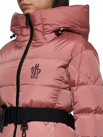 Moncler Grenoble Bouquetin Short Down Jacket In Pink