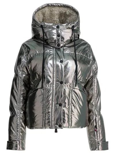 Moncler Grenoble "calaque" Ski Jacket In Gray