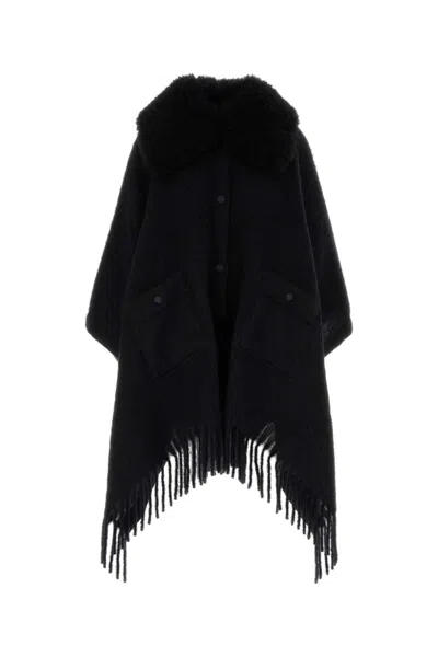 Moncler Grenoble Cape In Black