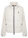 Moncler Off-white Maglia Down Jacket In Neutral