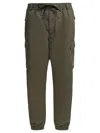 Moncler Utility Trousers Featuring Multiple Pockets In Green