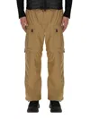Moncler Grenoble Nylon Cargo Pants In Beige