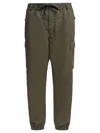 Moncler Utility Trousers Featuring Multiple Pockets In Green