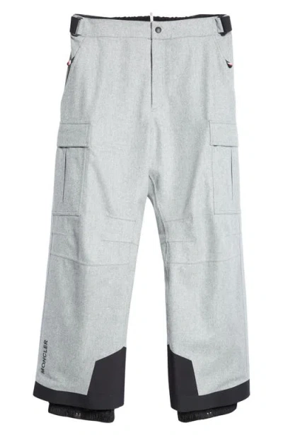Moncler Grenoble Cargo Ski Trousers In Grey