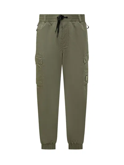Moncler Grenoble Cargo Trousers In Verde
