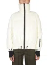 Moncler Logo-patch Padded-design Jacket In White