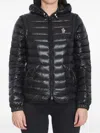 Moncler Grenoble Karura 2 In 1 Hooded Short Down Jacket In Black