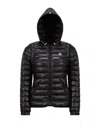 Moncler Karura Transformable Shiny Black Puffer Jacket