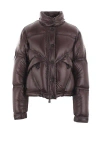 Moncler Julier Bomber Jacket In Dark Red