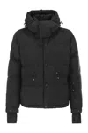 Moncler Grenoble Ski Jacket Montgetech With Hood In Black