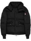 Moncler Grenoble Coraia Ski Jacket With Hood In Technical Nylon In Black