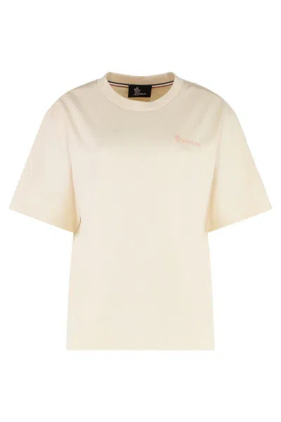 MONCLER MONCLER GRENOBLE COTTON CREW-NECK T-SHIRT