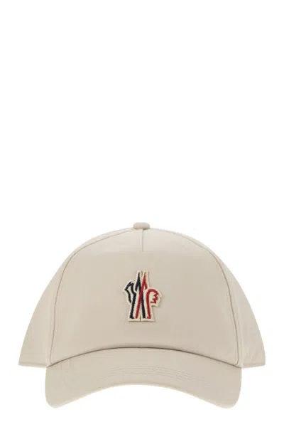 MONCLER MONCLER GRENOBLE COTTON GABARDINE BASEBALL CAP