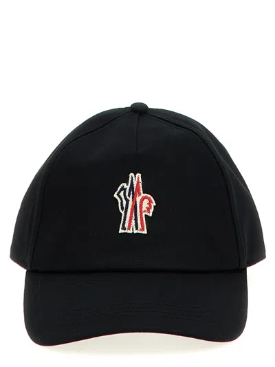 Moncler Grenoble Cotton Gabardine Cap In Black