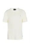 Moncler Grenoble Cotton Jersey T-shirt In White
