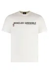Moncler Logo Print Crewneck T-shirt