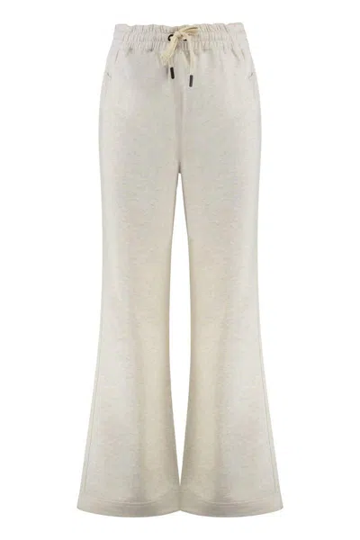 Moncler Grenoble Cotton Track-pants In White