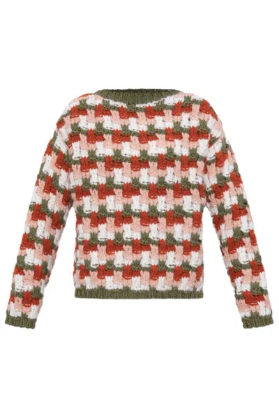 Moncler Multicolor Wool & Alpaca Sweater