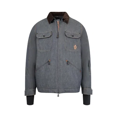 Pre-owned Moncler Grenoble Croatan Shirt Jacket 'grey' | Men's Size 3 In Gray