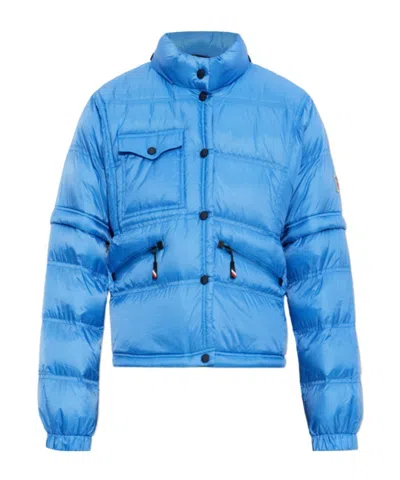 Moncler Grenoble Day Namic Drawstring Hem Puffer Jacket In Blue