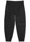 Moncler Grenoble Day-namic Stretch-nylon Cargo Trousers In Black