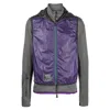 Moncler Day-namic Sweatshirt With Vest Grey In Grey