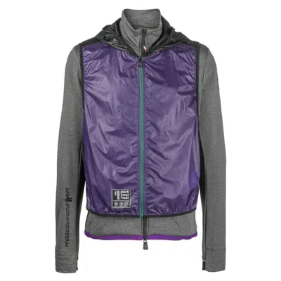 MONCLER MONCLER GRENOBLE DAY-NAMIC SWEATSHIRT WITH VEST