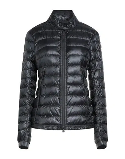 Moncler Packable Nylon Down Jacket With Two-way Zip Closure In Multi