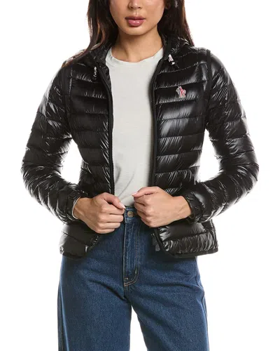 Moncler Grenoble Karura 2-in-1 Hooded Short Down Jacket In Black